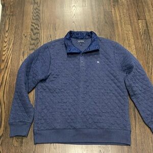 Crown and ivy quilted pull over